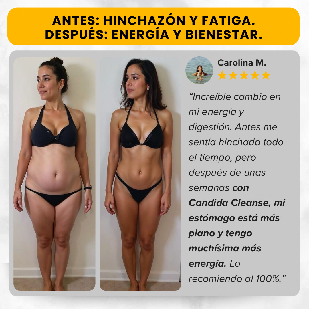 Candida Cleanse - Elimina el hongo candida desde el primer día